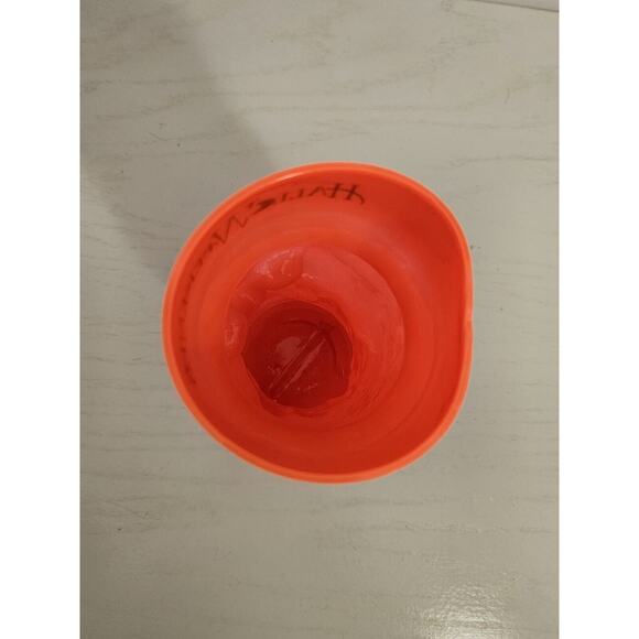 Cedar Point Halloweekends Orange Skull Plastic Cup - NO Straw - Picture 9 of 9